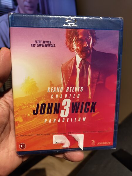 ( Ny Blu-ray ) John Wick 3 Parabellum